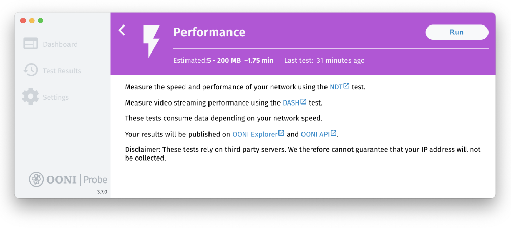 Inside Performance card Inside Performance card